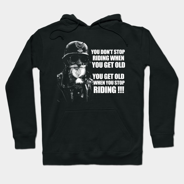 Riding bike Hoodie by Meetts